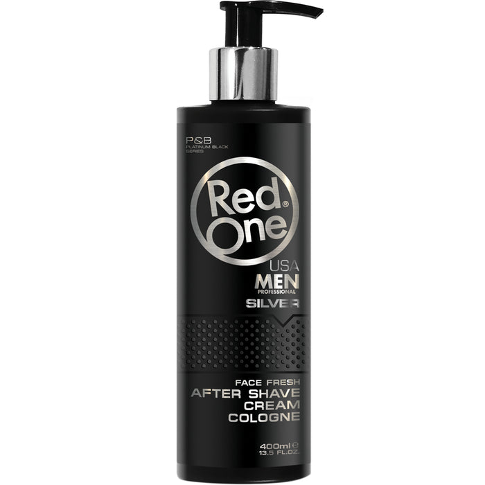 RedOne Silver Aftershave Cream Cologne - 400ml
