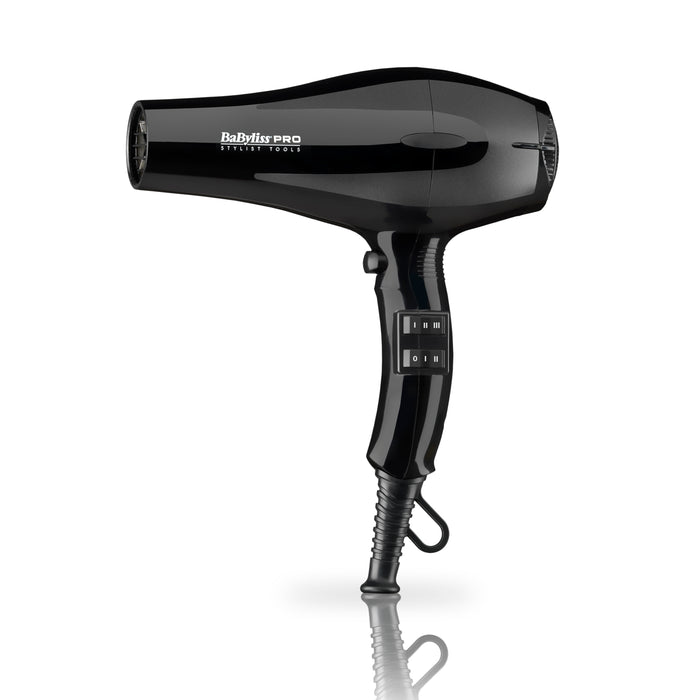 Babyliss Pro Black Magic Hair Dryer 2000 Watts - MCR Barber Supplies