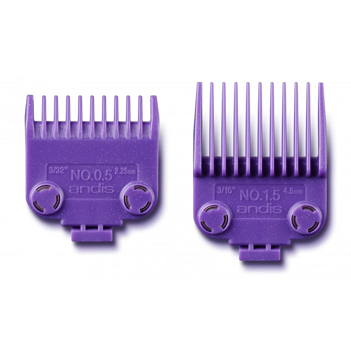 Andis Master Magnetic Comb Set - Dual Pack 0.5 & 1.5