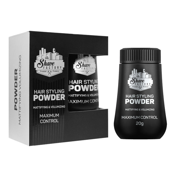 The Shave Factory Hair Styling Powder 21g - MCR Barber Supplies