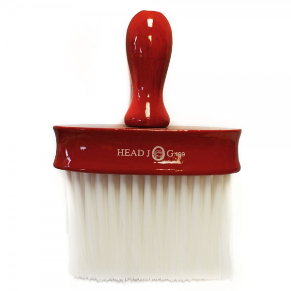 Head Jog 199 Neck Brush - In red Laquer Wood