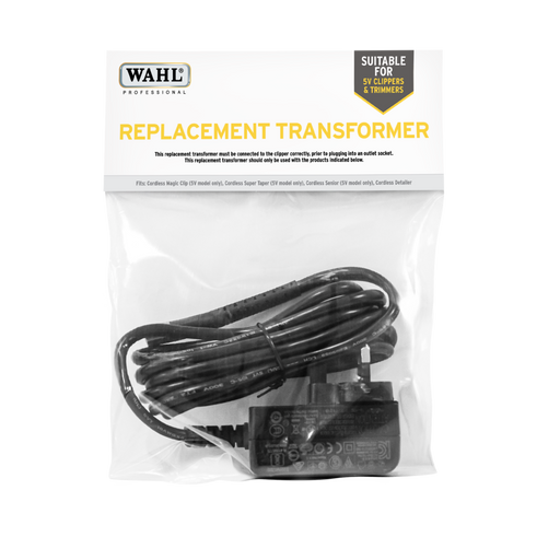 Wahl New Cordless Detailer Li / Super Taper / Magic / Senior 5V Replacement Charger Lead - MCR Barber Supplies