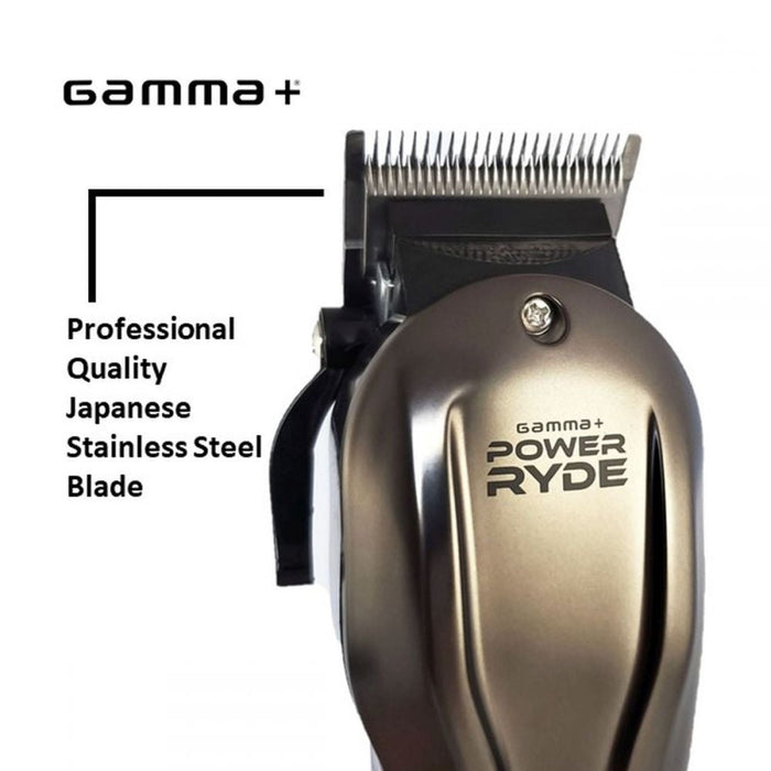 Gamma+ Power Cruiser Corded Clipper - MCR Barber Supplies